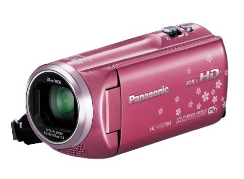 超可爱 パナソニック デジタルハイビジョンビデオカメラ V520 内蔵メモリー32GB ピ(中古 良品) その他