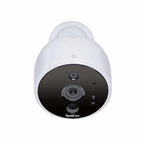 一番の Solo SpotCam 2ネットワークカメラ クラウド録画・暗視機能・双方向通話対応，台湾製(中古良品) 防水防塵 バッテリー対応 その他