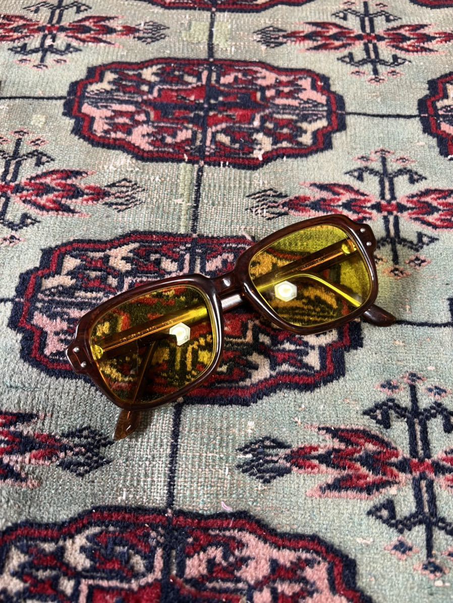 【予約】 Yellow 52-20 Brown Glasses G.I. Official Military ROMCO 放出品【DEADSTOCK】USS 米軍 Glass ミリタリー ヴィンテージ セル、プラスチックフレーム 【予約】 Yellow 52-20 Brown Glasses G.I. Official Military ROMCO 放出品【DEADSTOCK】USS 米軍 Glass ミリタリー ヴィンテージ セル、プラスチックフレーム