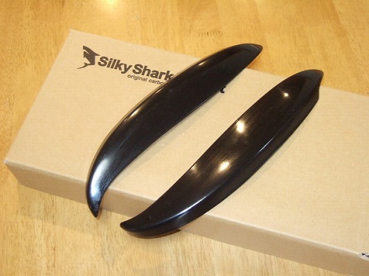 SUBARU KK3/KK4 ヴィヴィオ VIVIO FRP製 アイライン Type1 未塗装　Silky Shark Project製_画像1