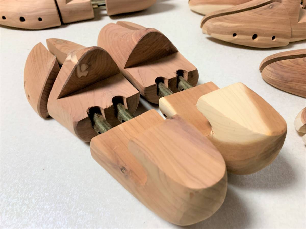 木製シューキーパー 5点セット Mサイズ 25㎝ 27㎝ シューツリー(シュー 