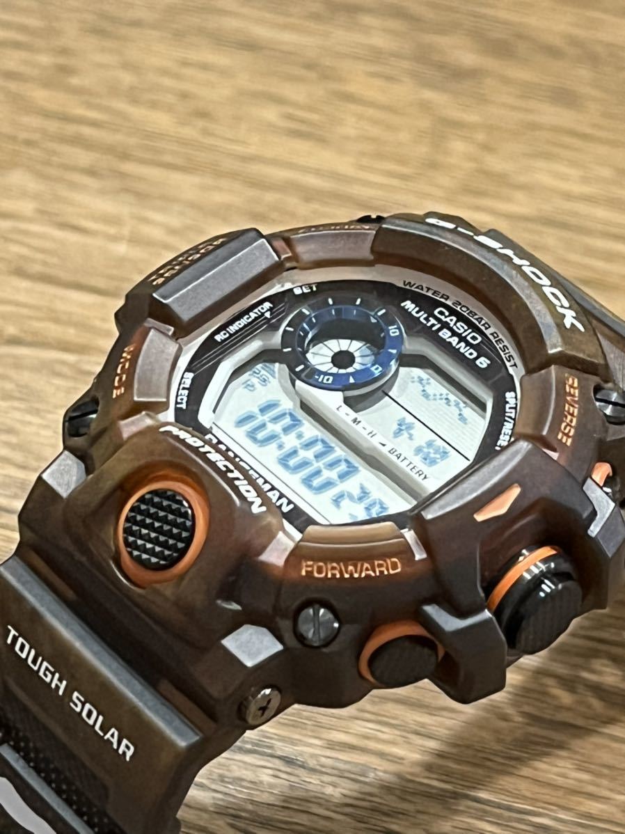 □G-SHOCK レンジマン GW-9405KJ-5JR 電波ソーラー イルクジ限定 イルカクジラ 希少□_画像1