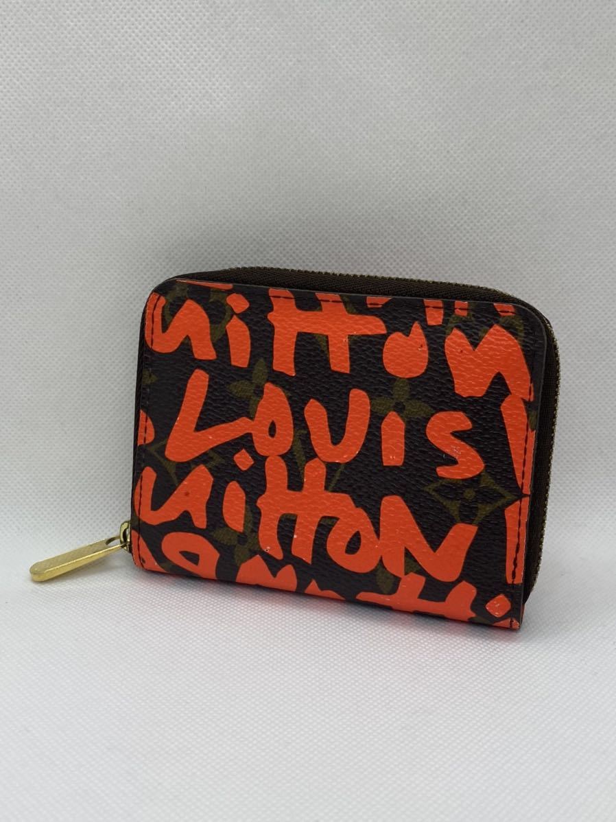 Louis Vuitton ルイヴィトン ジッピーコインパース モノグラム グラフィティ オランジュ M93708 小銭入れ カードケース オレンジ レア
