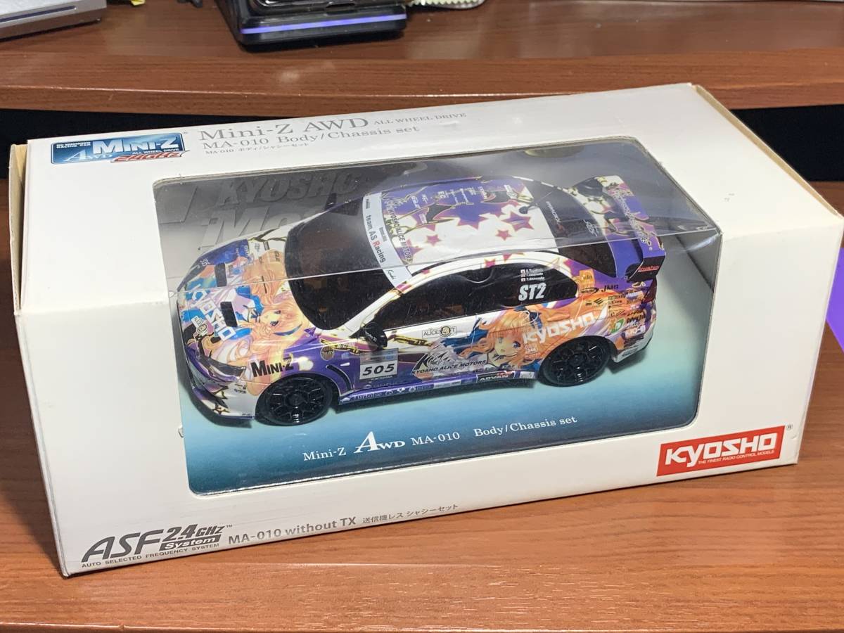 京商 Mini-Z AWD MA-010 「KYOSHO ALICE MOTORS LANCER EVO X」 Body