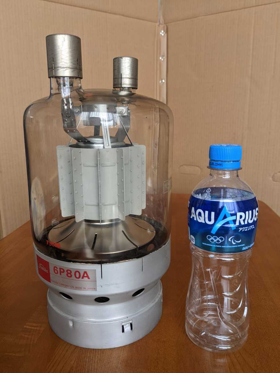 レトロ アンティーク 真空管 東芝 6P80A 送信管 レトロ アンティーク 真空管 東芝 6P80A 送信管