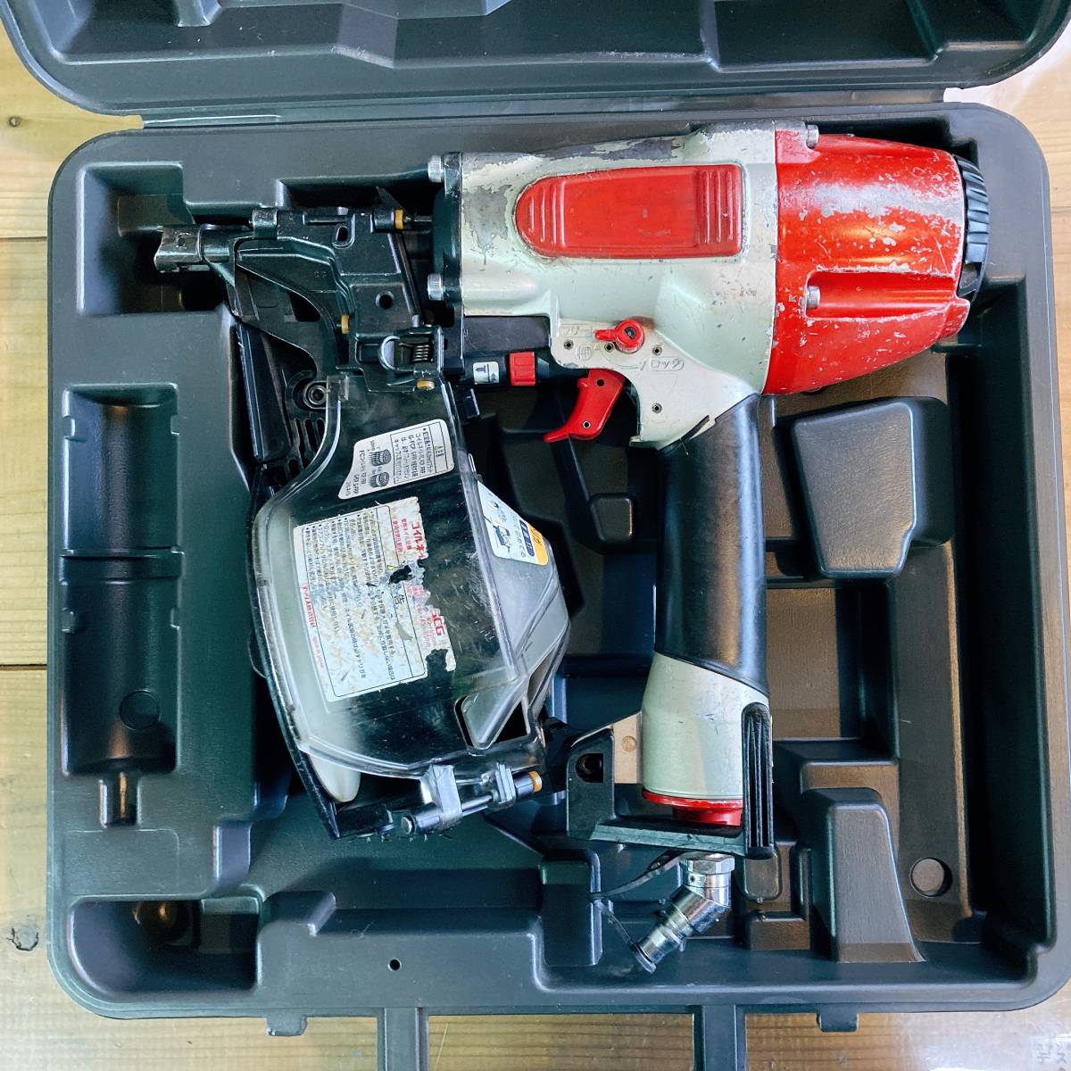 動作良好♪MAX マックス 常圧65mmコイルネイラ 釘打ち機 CN-565CG N釘