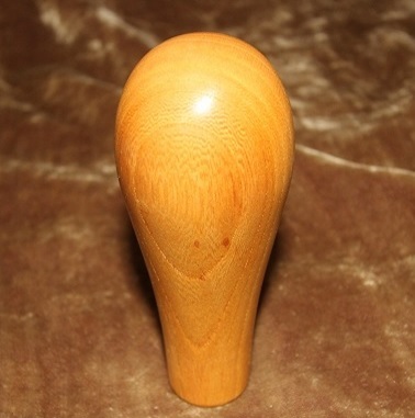 木製シフトノブ(材質：けやき）10x1.5mm（BLL-45.6D107.3L)