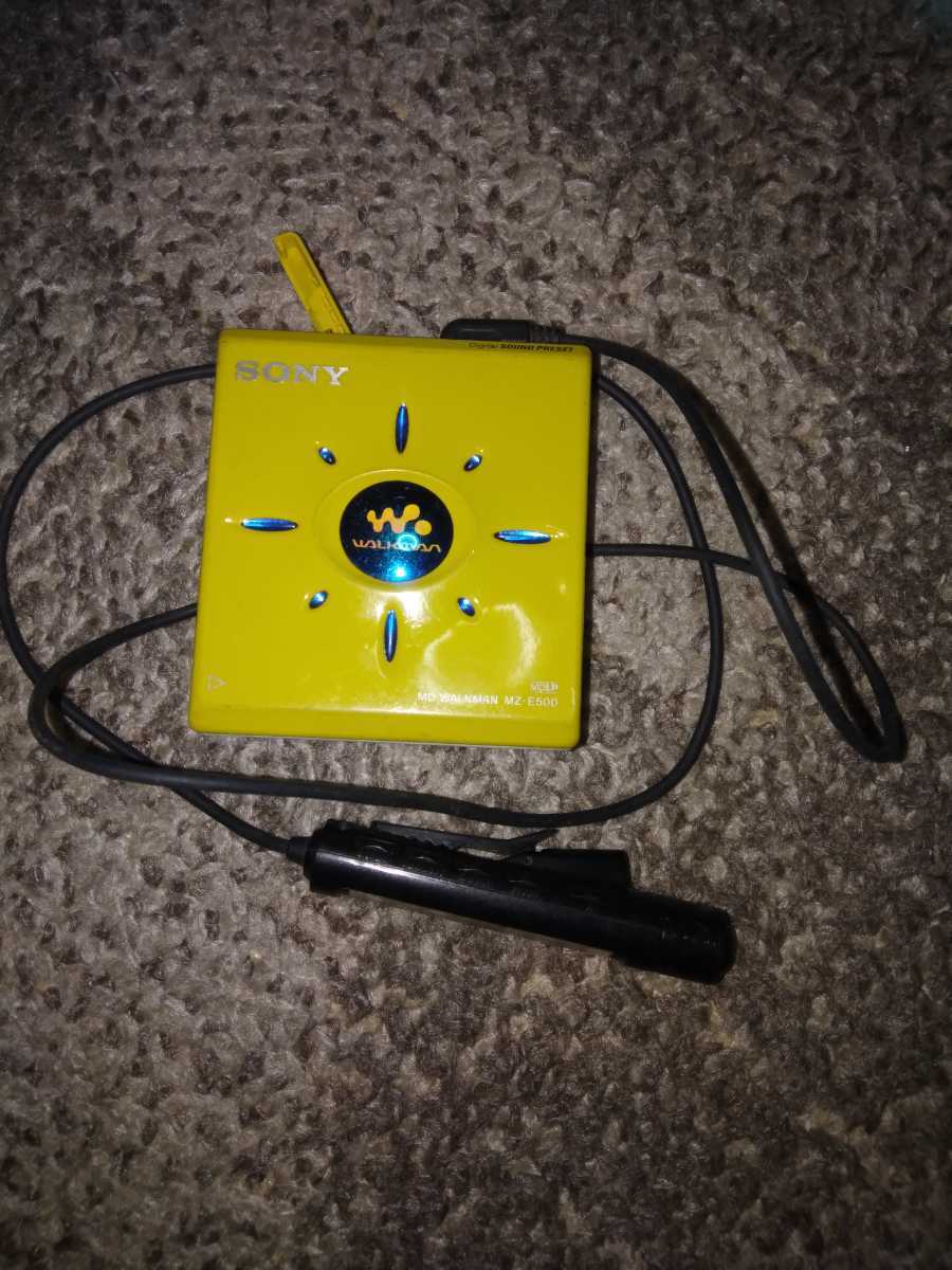 ヤフオク! - SONY MDウォークマン WALKMAN WZ-E500...