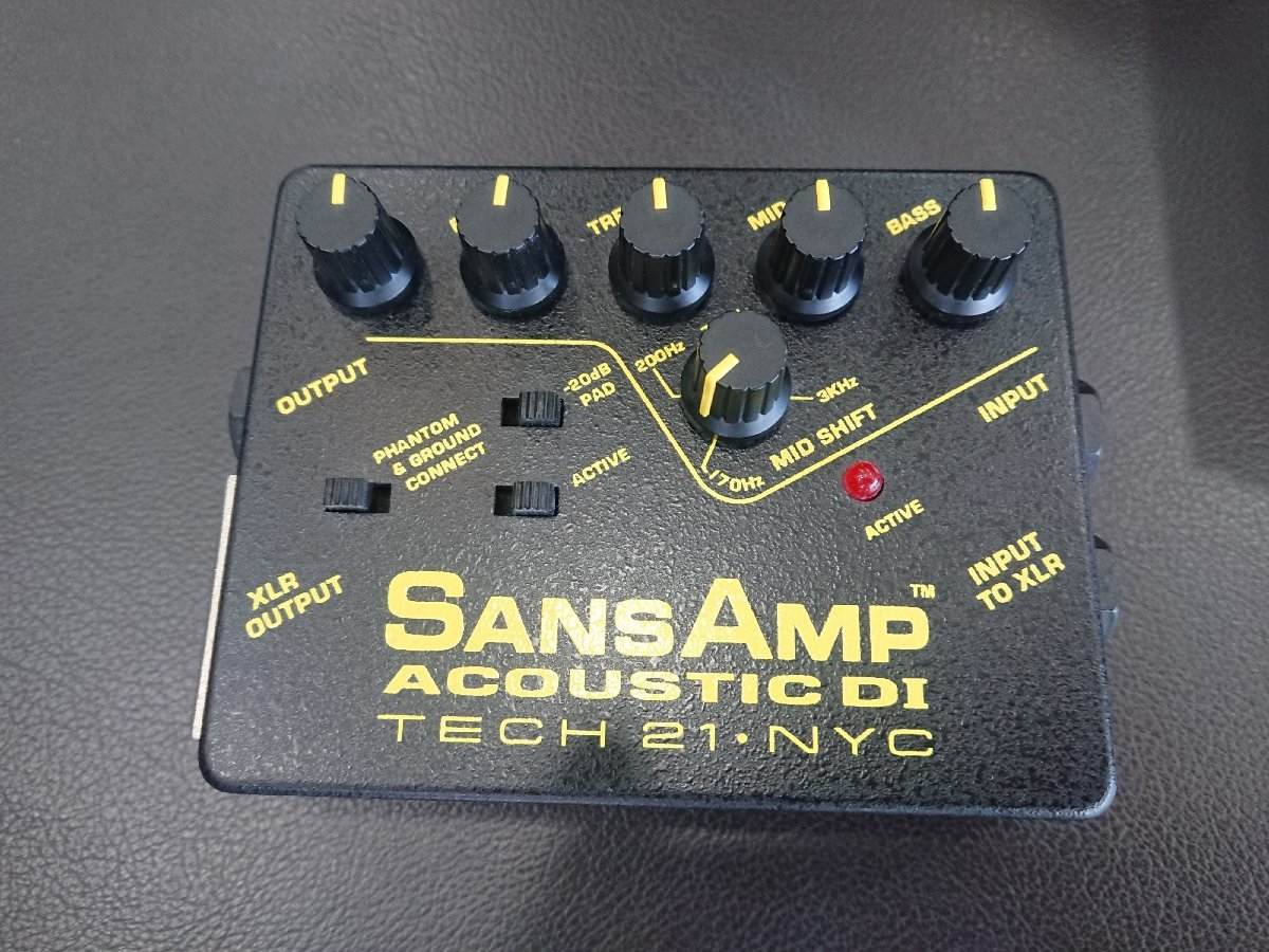 TECH21 Sansamp Acoustic DI サンズアンプ 【全国送料無料】