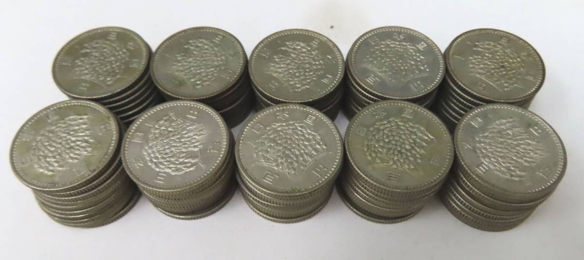 59447 古銭 稲 100円銀貨 稲穂 100枚 百円 銀貨幣 www.falconofs.com