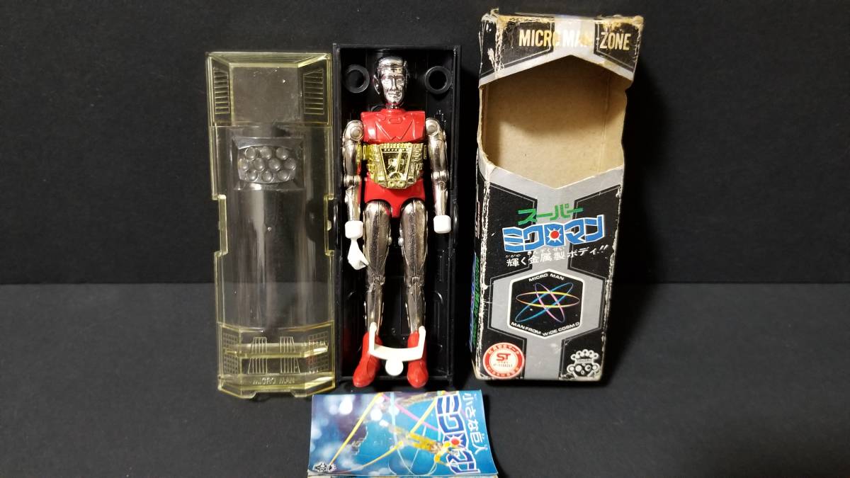 超希少 旧タカラ スーパーミクロマン M201 ロビン MICROMAN-ZONE 小さな巨人 ミクロマン 超合金 当時物 ジャンク_画像1