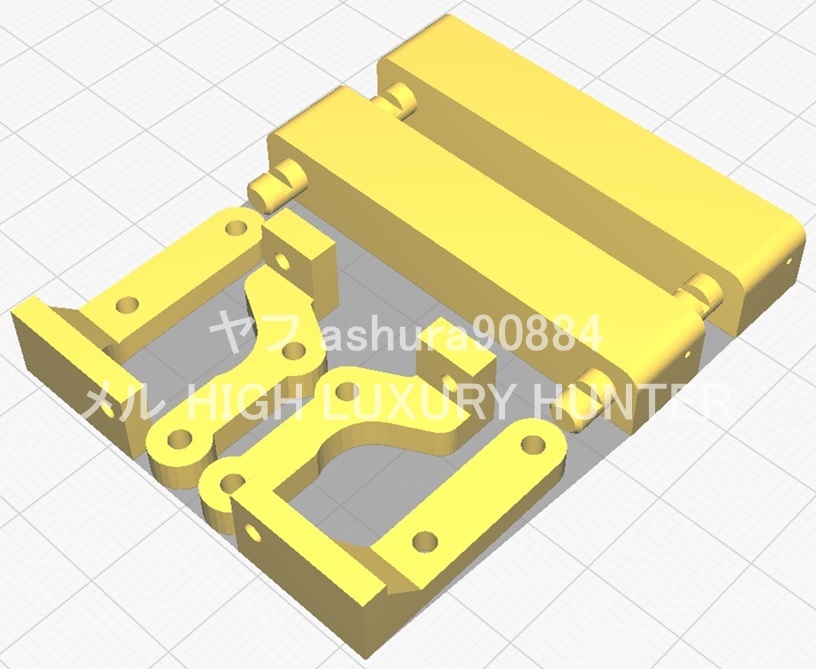 3DプリンタPLA+ ミニッツ 4×4 ジムニー用 ボディ10mmリフトアップ 京商 Kyosho Mini Z 4x4 Jimny（送料込み）
