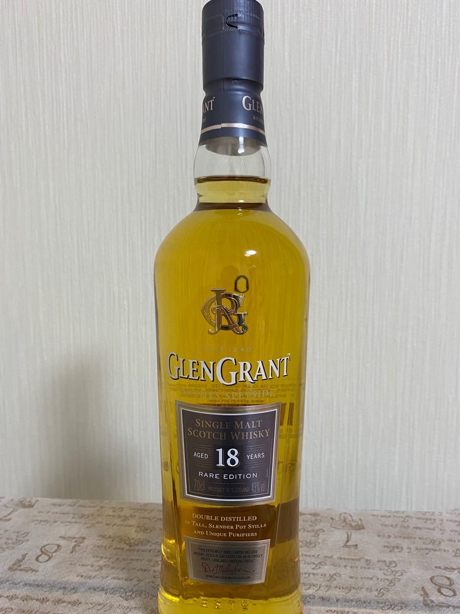 本物◇ GLEN GRANT AGED 12 YEARS 700ml グレングラント 12年 シングル