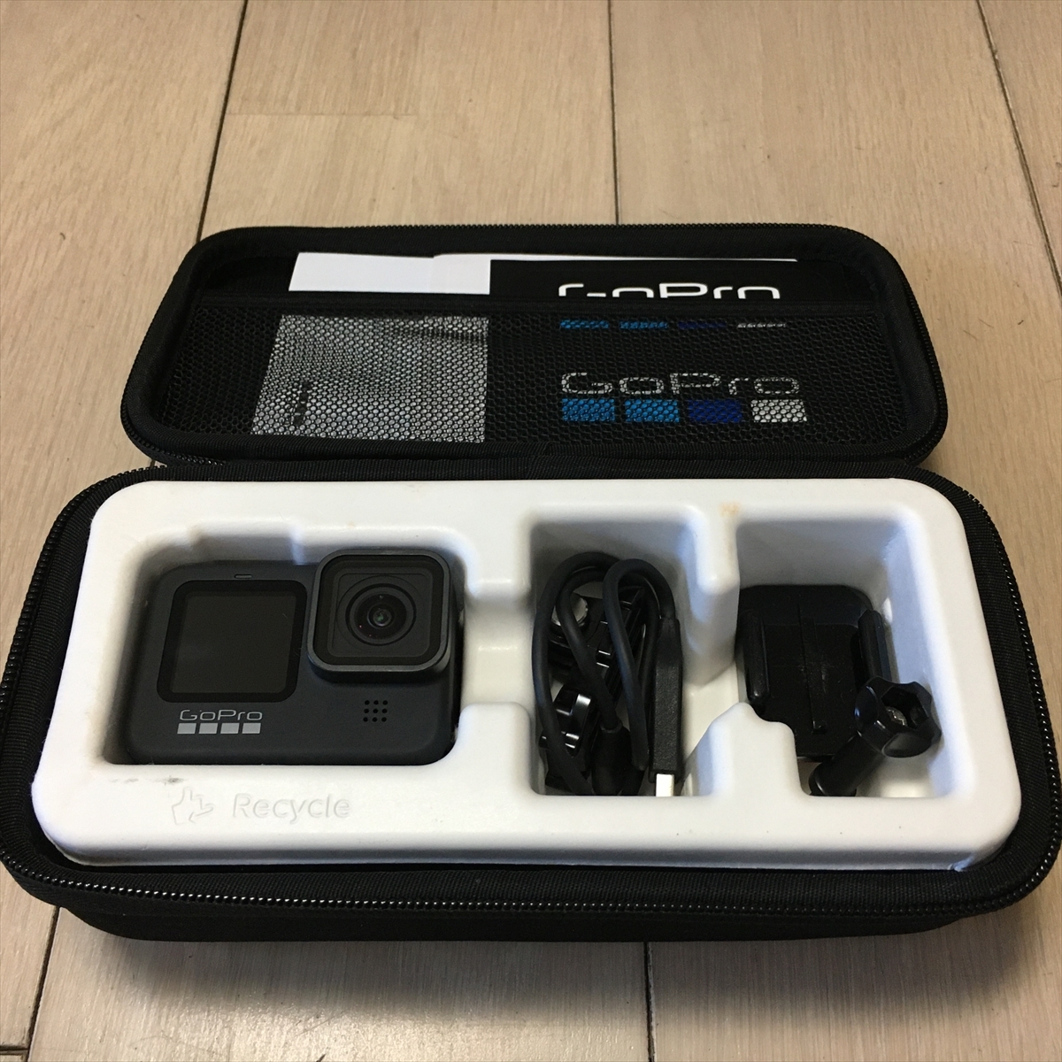 GoPro HERO9 Black CHDHX-901 ゴープロ ヒーロー9 アクションカメラ ブラック ウェアラブル アクション カメラ（A22032822） 