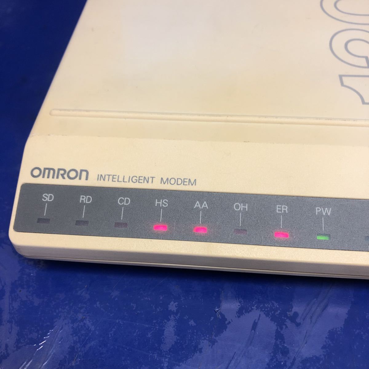 オムロン OMRON (旧立石電機)インテリジェントモデム MD1200A ACアダプター(CS9-0620)付き_画像3