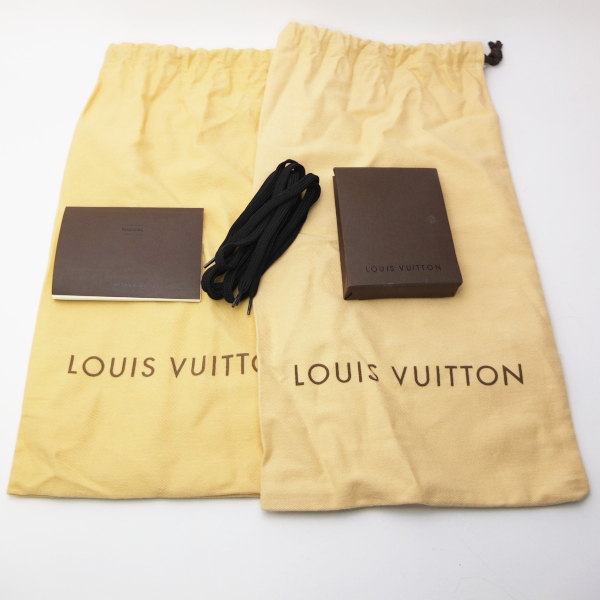 LOUIS VUITTON ベルクロスニーカー ダミエグラフィット #6.5 25.5cm ルイ・ヴィトン LV メンズ GO0141 シューズ 質屋 神戸つじの_画像10