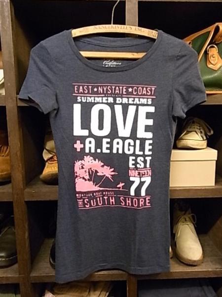 アメリカンイーグル LOVE A.EAGLE 半袖 Tシャツ SIZE XS_画像1