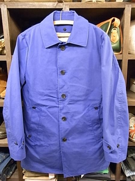 EDIFICE RAIN COAT BLUE SIZE48 エディフィス レイン コート ハーフ ブルー