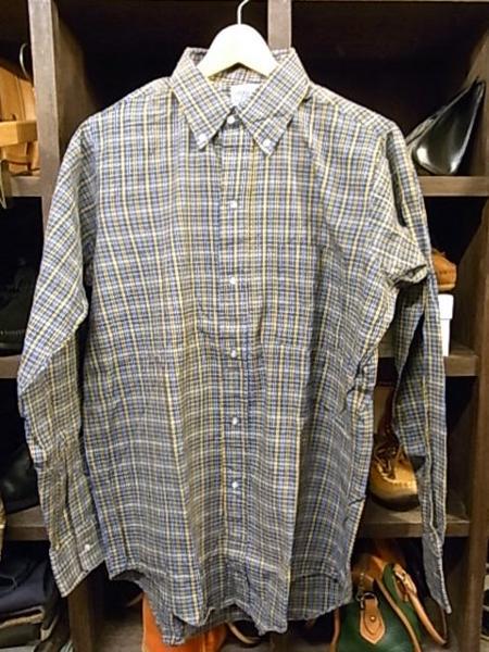 DEADSTOCK MADE IN USA THE BAGGY L/S SHIRT CHECK SIZE S デッドストック アメリカ製 バギー 長袖 シャツ チェック_画像1