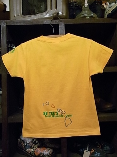 美品 MADE IN USA 88TEES HAWAII 虹 プリント 半袖 Tシャツ SIZE YOUTH S ハワイ オアフ_画像2