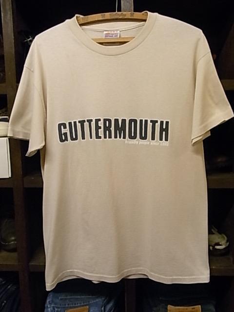 90 00’S GUTTERMOUTH 'PUNK ROCK' T-SHIRT SIZE M ガターマウス パンク メロコア バンド Tシャツ 半袖_画像1