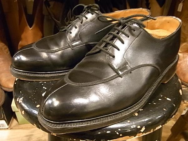 フランス製 J.M.WESTON スプリット トゥ ダービー ブラック 598 SIZE 5.5 ジェイエム ウェストン_画像1