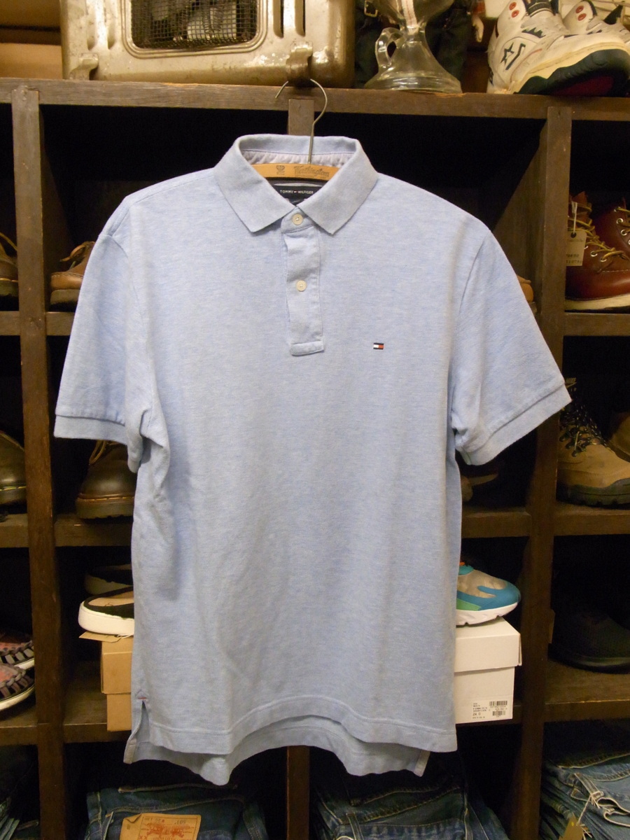 TOMMY HILFIGER POLO SHIRTS SIZE S トミー ヒルフィガー ポロ シャツ 半袖_画像1