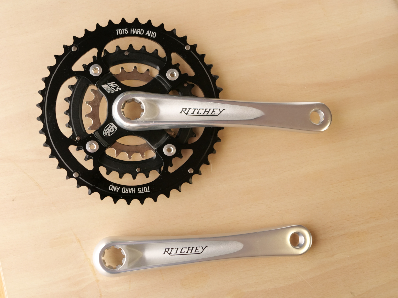 Yahoo!オークション - RITCHEY WCSクランクセット 175mm Yahoo!オークション - RITCHEY WCSクランクセット 175mm