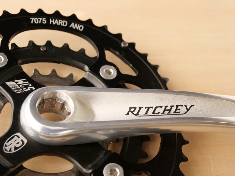 Yahoo!オークション - RITCHEY WCSクランクセット 175mm Yahoo!オークション - RITCHEY WCSクランクセット 175mm