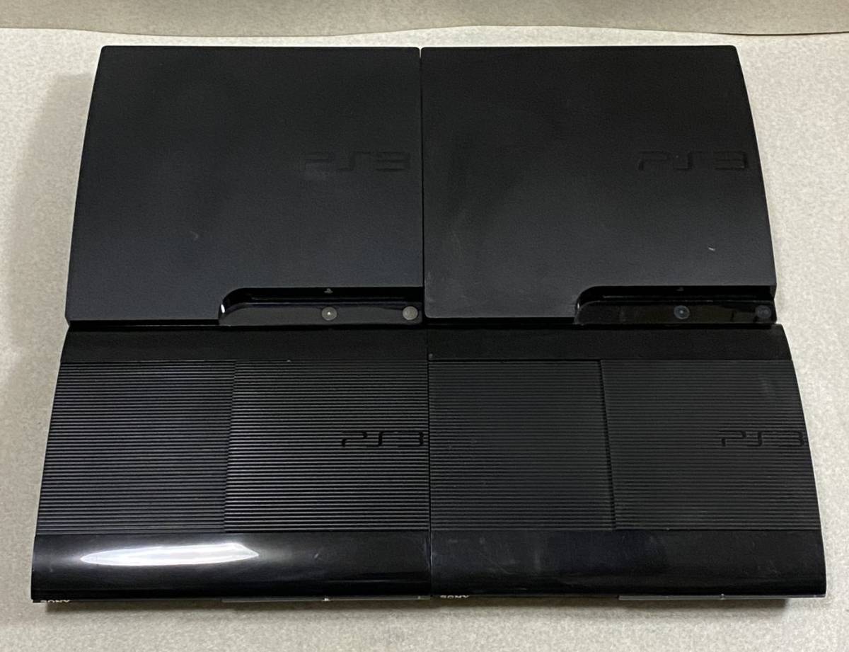 SONY プレステ3 PS3 本体 4台セット/CECH-4000B×2・CECH-3000A・CECH