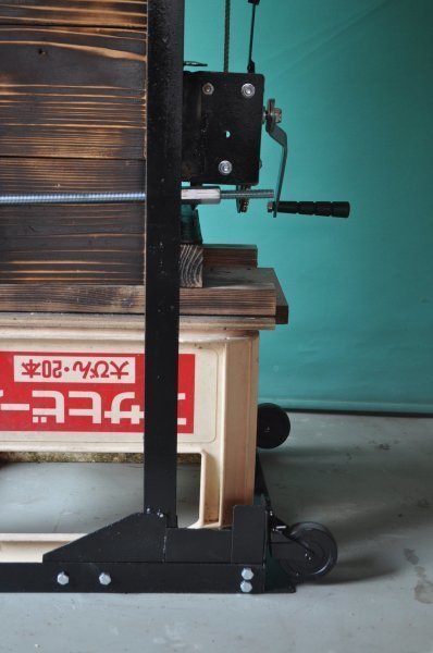 にほんみつばち　日本蜜蜂　重箱持上げ機　らくらく簡単安全継ぎ箱作業　組立て簡単　ハンドメイド_画像8