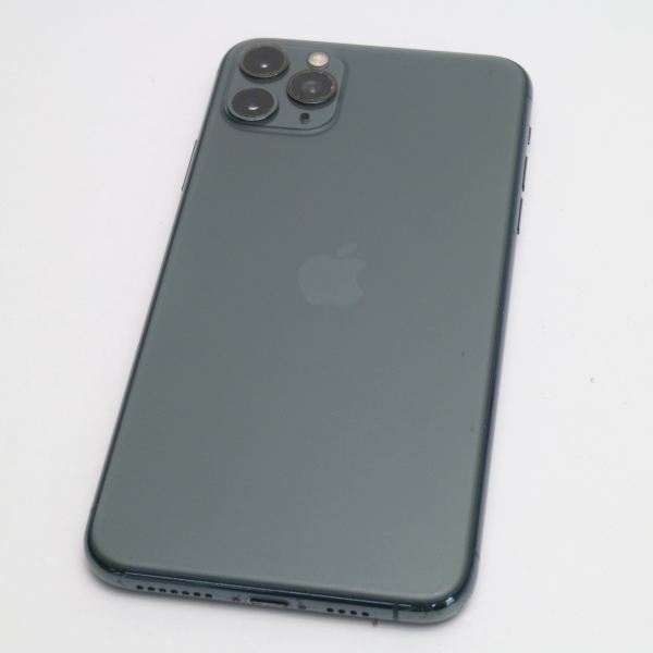 売れ済 Pro 11 iPhone 超美品 Max GB 256 ミッドナイトグリーン スマートフォン本体