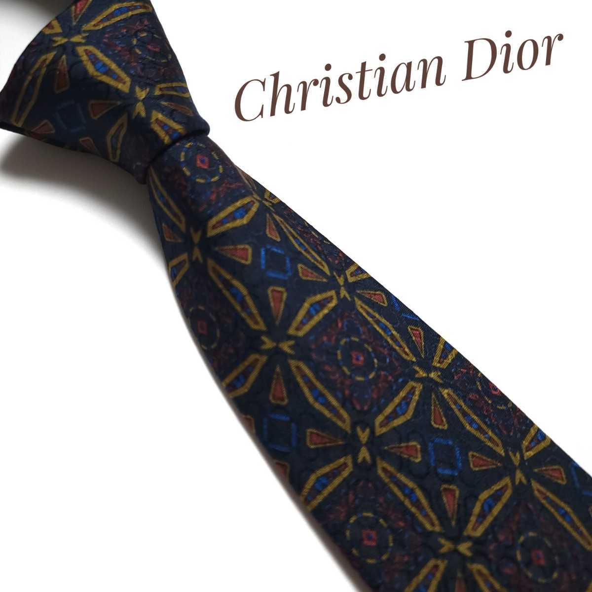 本物の ✨美品✨Christian Dior ネクタイ 高級シルク ハイブランド 