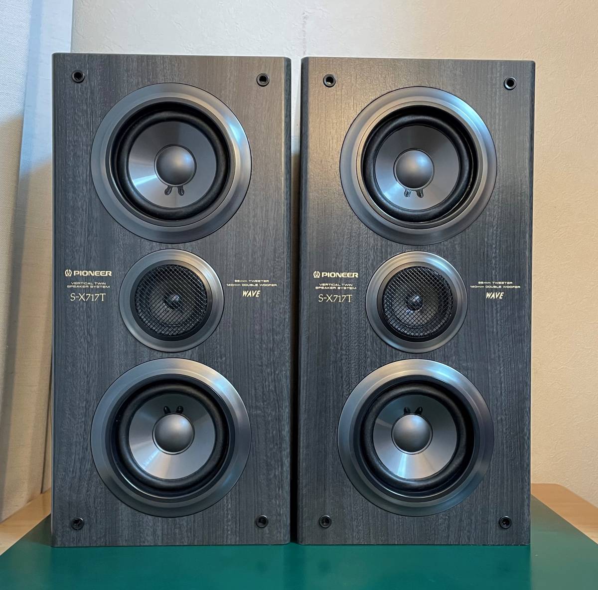 Yahoo!オークション - PIONEER S-X717T VERTICAL TWIN SPEAKER Yahoo!オークション - PIONEER S-X717T VERTICAL TWIN SPEAKER