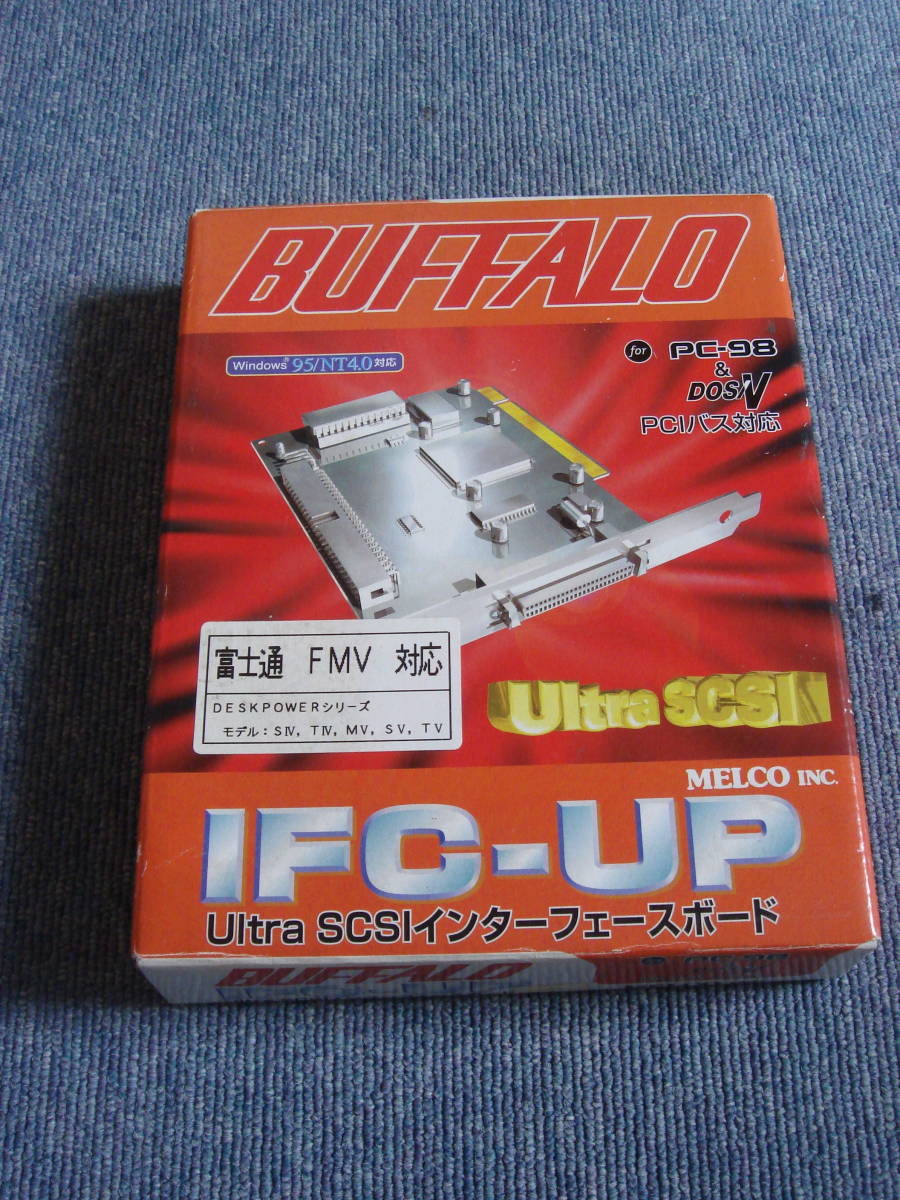 750円 通販 新品? Buffalo Ultra SCSI インターフェースボード IFC-UP ジヤンク扱い