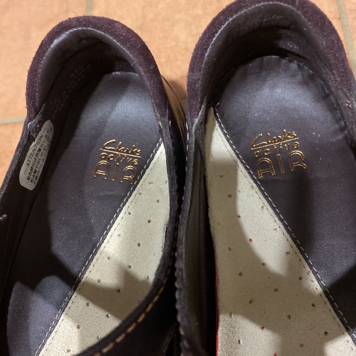 未使用 Clarks クラークス 可愛い Tストラップ シューズ 23.5センチ