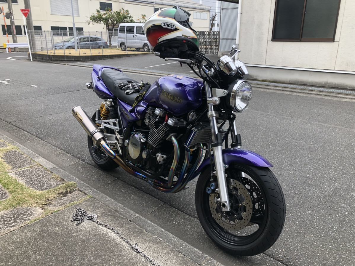 xjr1300 RP03J 外装一式+タンク 状態悪い オールペン 外装 外装セット