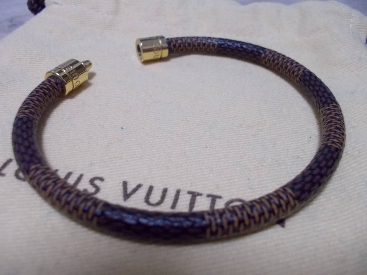 □ルイヴィトン□LOUIS VUITTON□ブラスレ・キープ イット□ダミエ