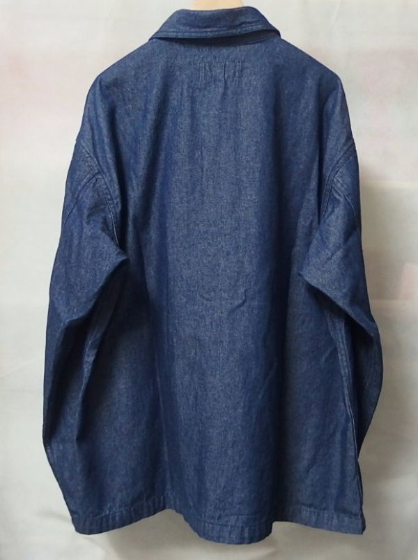 Engineered Garments エンジニアードガーメンツ WORKADAY Army Shirt 8oz Denim アーミー シャツ ジャケットM プルオーバー デニム