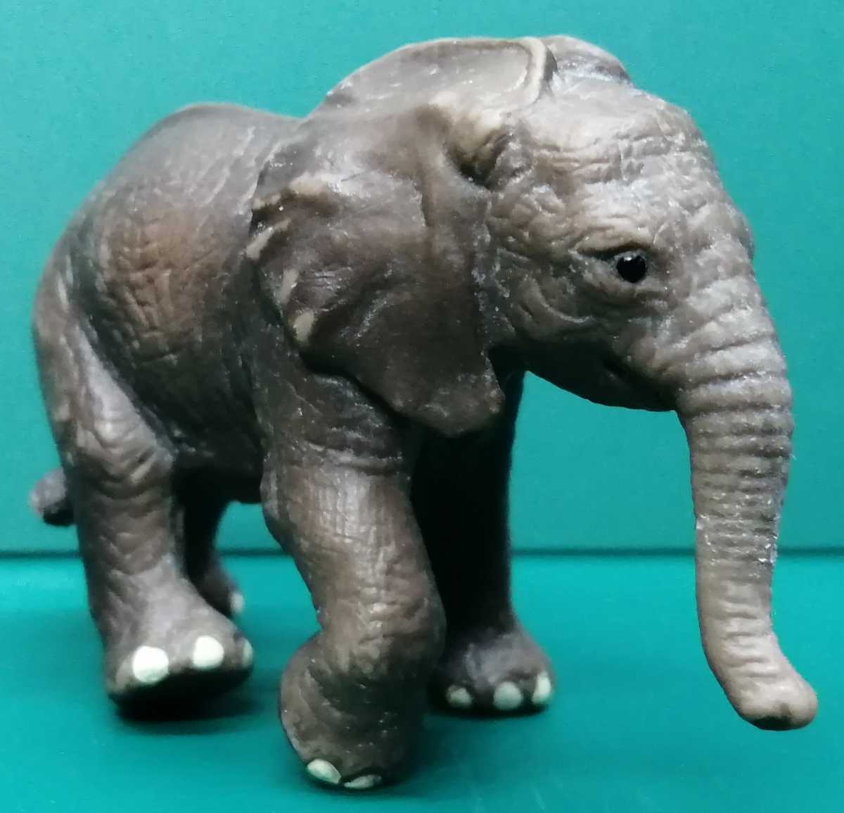 シュライヒ　Schleichアフリカゾウ　ゾウ　象　仔　子供　子　フィギュア_画像5