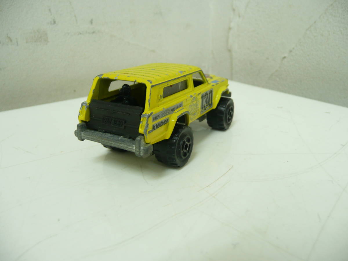 (11)♪マジョレット フランス製 No.236 チェロキー CHEROKEE MOJORETTE 4×4 1/64 当時物の画像6