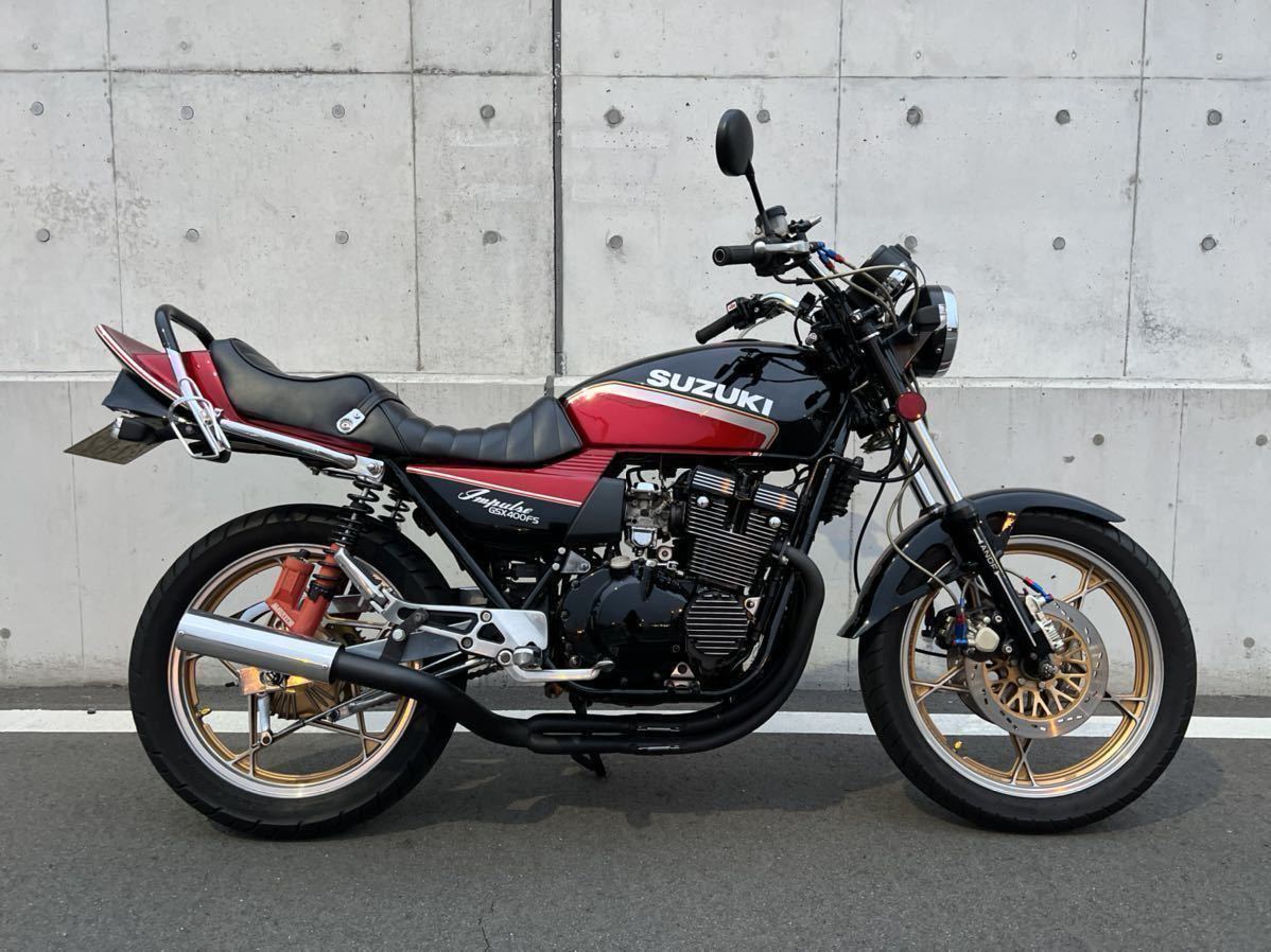 GSX400F GSX400FS GK72A Gフォア 旧インパルス フロント GSX400F GSX400FS GK72A Gフォア 旧インパルス フロント