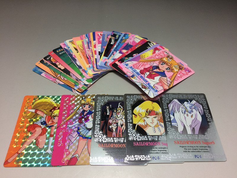 Sailor Moon Super S セーラームーン アマダ カードダス 41枚 キラ プリズム 有り 美品 ◆20_画像1