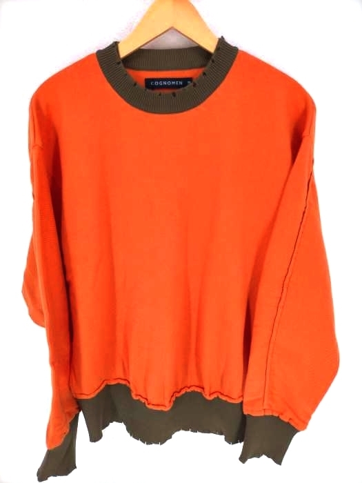USED古着(ユーズドフルギ) COGNOMEN 22SS RIPPED MA-1 KNIT メンズ JPN