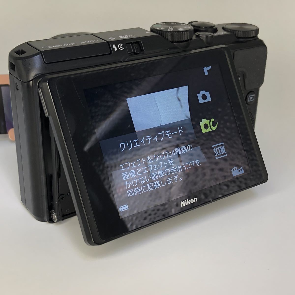 展示☆Nikon COOLPIX A900 デジタルカメラ ブラック ニコン