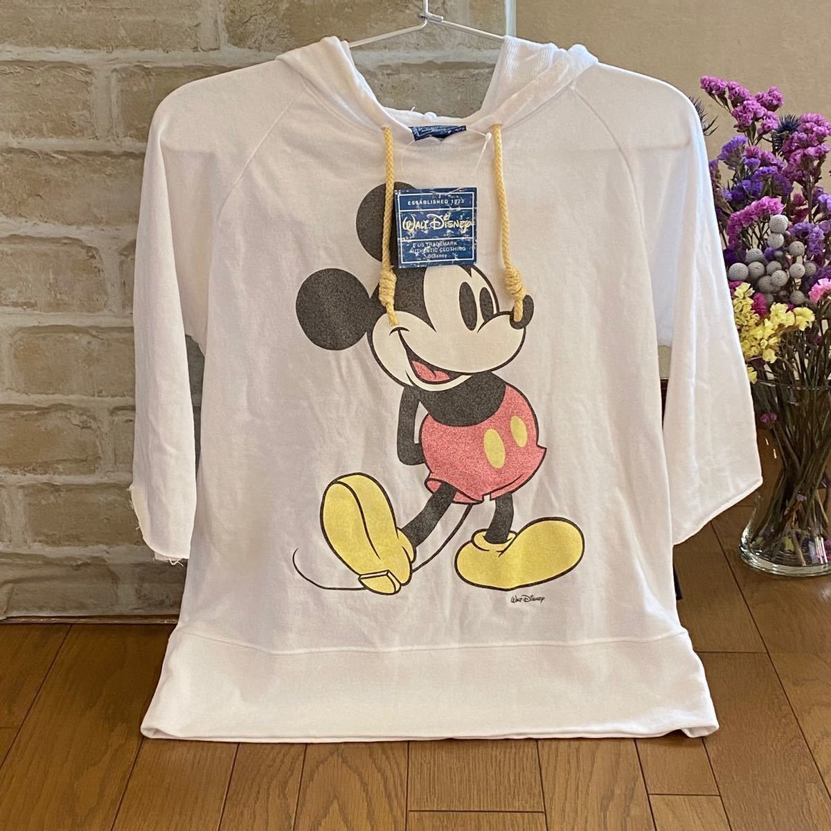 人気 完売 MICKEY ヴィンテージラグランTシャツ 新品 Tシャツ L ミッキーマウス ディズニー ラグラン 現代アート カットソー