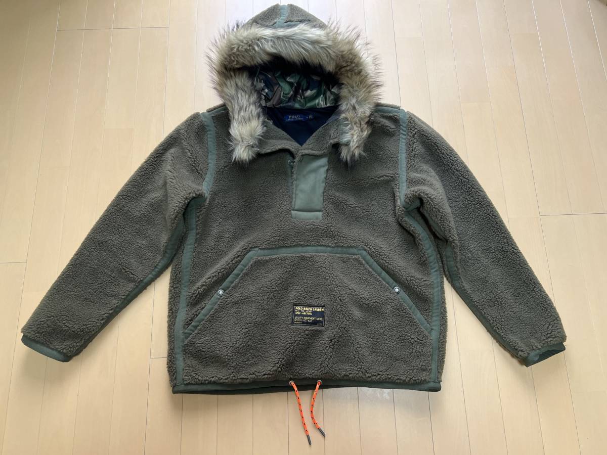 名作シリーズ】センス抜群◎RALPH LAUREN ポリエステル混紡 フリース