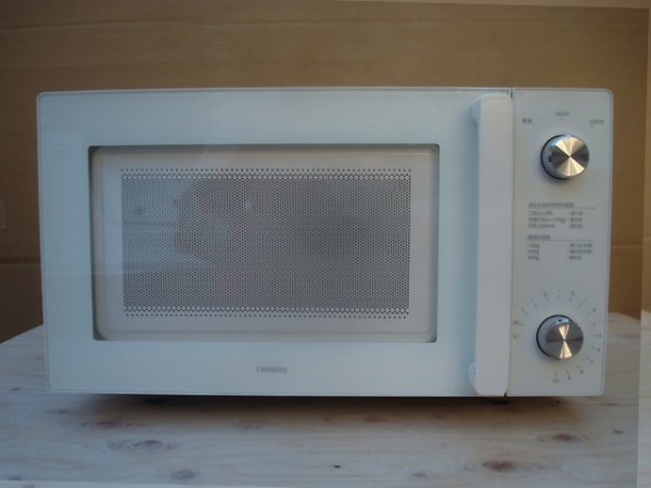 TWINBIRD Twin Bird DR-LD20 Flat microwave oven 2020 year made 20L 50/60Hz white electrification operation verification ending 2 prompt decision 