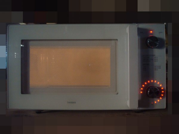 TWINBIRD Twin Bird DR-LD20 Flat microwave oven 2020 year made 20L 50/60Hz white electrification operation verification ending 2 prompt decision 