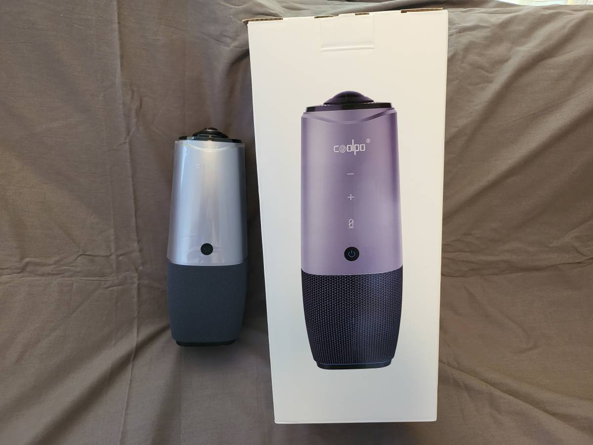 美品/使用1回のみ☆「Coolpo AI Huddle PANA」オンライン会議360度AI